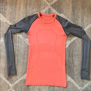 Lululemon long sleeve shirt.